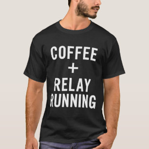 T-shirt Café + Relais pour Relay Runner