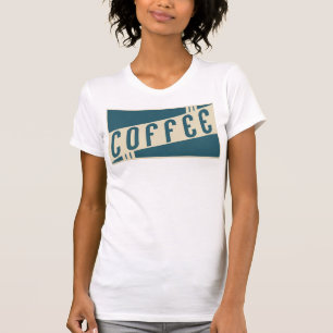 T-shirt café rétro