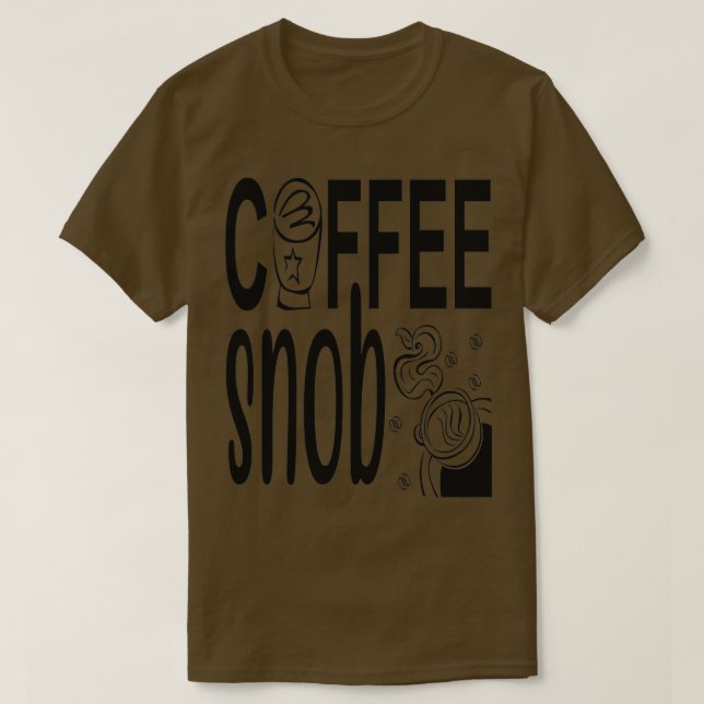 T-shirt Café Snob (Design devant)