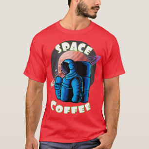 T-shirt Café spatial dans l'espace