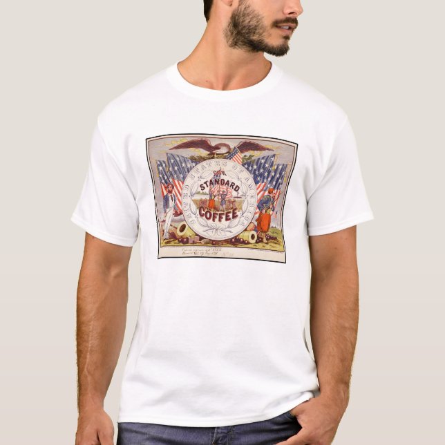 T-shirt Café Standard - Annonce Vintage (Devant)