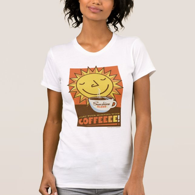 T-shirt Café Sunshine Blend (Devant)