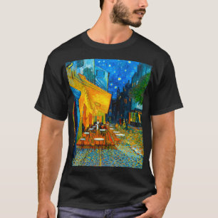 T-shirt Café Van Gogh Terrasse en soirée