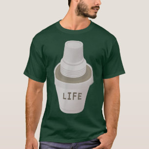 T-shirt Cafecito Colada est la vie 