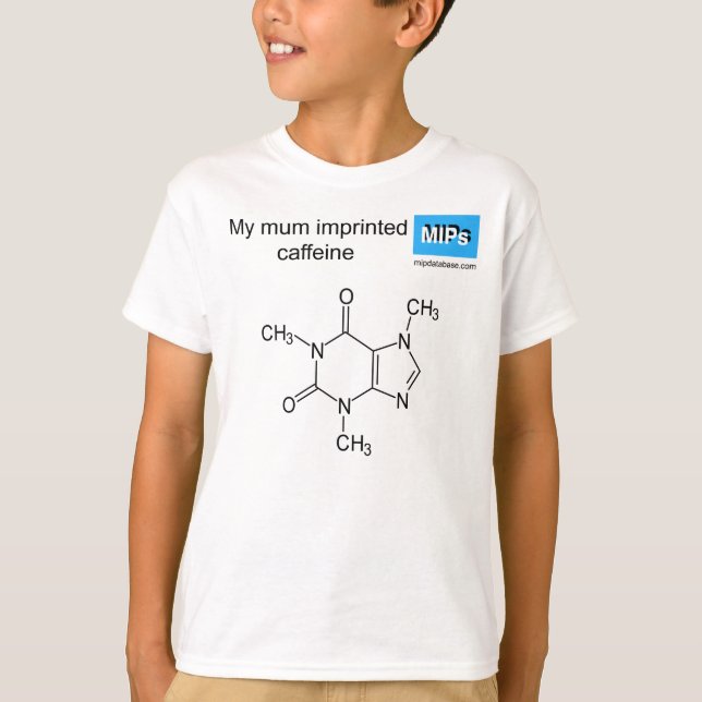 T-shirt caféine mum (Devant)