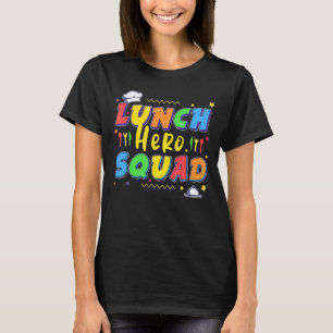 T-shirt Cafétéria de l'équipe de paniers-repas 1 ouvriers