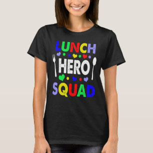 T-shirt Cafétéria de l'équipe de paniers-repas de l'école 