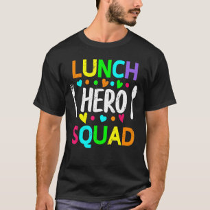 T-shirt Cafétéria de l'équipe de paniers-repas de l'école