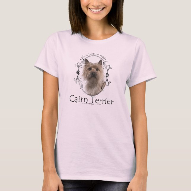 T-shirt Cairn Terrier (Devant)