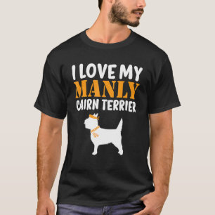 T-shirt Cairn Terrier Canine Funny Garçon chien levrette G