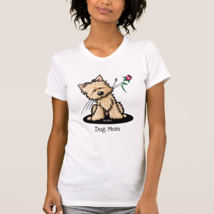 T-shirt Cairn Terrier Chien Maman