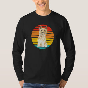 T-shirt Cairn Terrier Dog Mama Cairn Terrier Chien Papa Pr