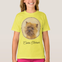 Cairn Terrier Peinture - Cute Original Chien Art T