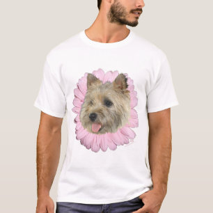 T-shirt Cairn Terrier Springtime Flower