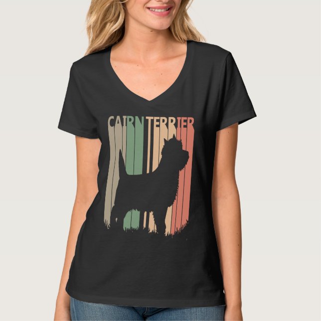 T-shirt Cairn Terrier  Valentine's Day (Devant)