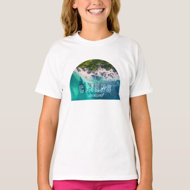 T-shirt Cairns, Queensland Australie Chemise Souvenir Cade (Devant)