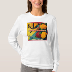 T-shirt Caisse Bleue-j LabelWatsonville, CA d'Apple