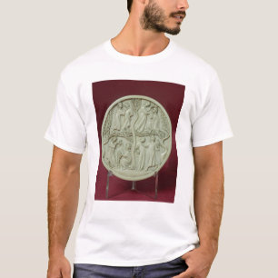 T-shirt Caisse de miroir dépeignant les scènes courtoise