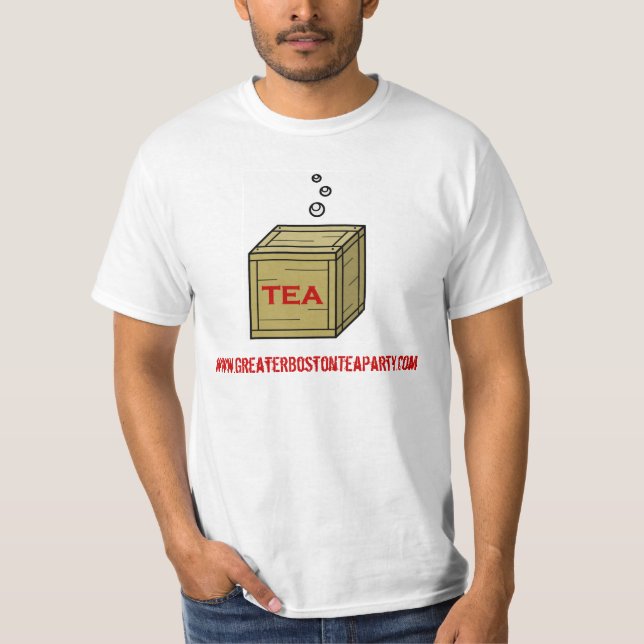 T-shirt Caisse de thé (Devant)