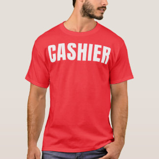 T-shirt Caisse Funny Titre de l'emploi Profession Annivers