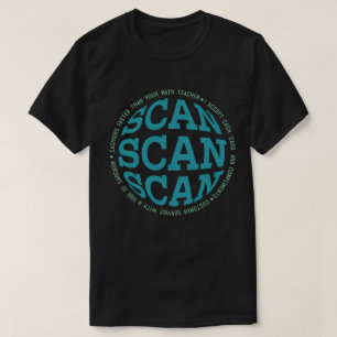 T-shirt Caissier Scan La Vie