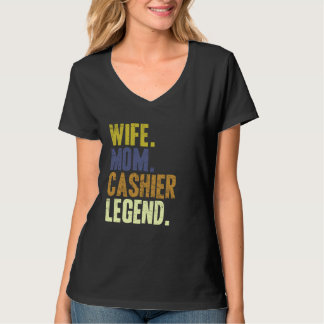 T-shirt Caissière Mère Femme Maman Caissière