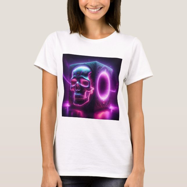 T-shirt Caisson de basses Skullbox (Devant)