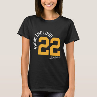 T-shirt caitlin clark du logo | caitlin clark 22 wom