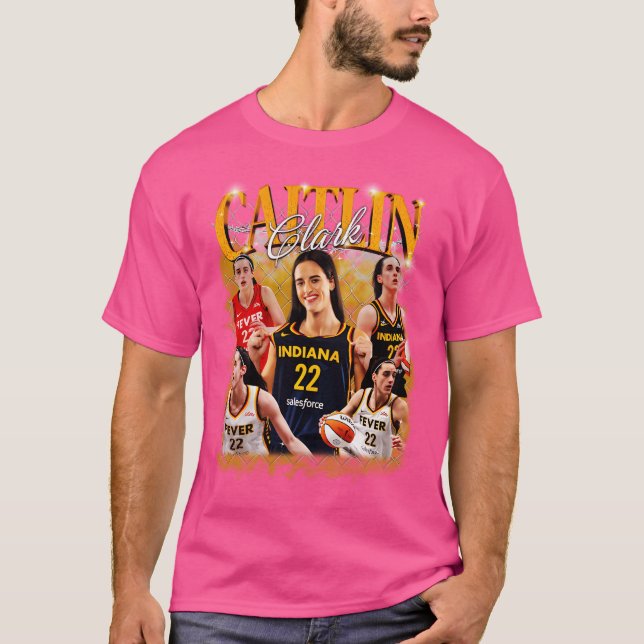 T-shirt Caitlin Clark - Fièvre d'Indiana (Devant)