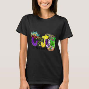 T-shirt Cajun Au Coeur Mardi Mardi Gras Louisiane Carni