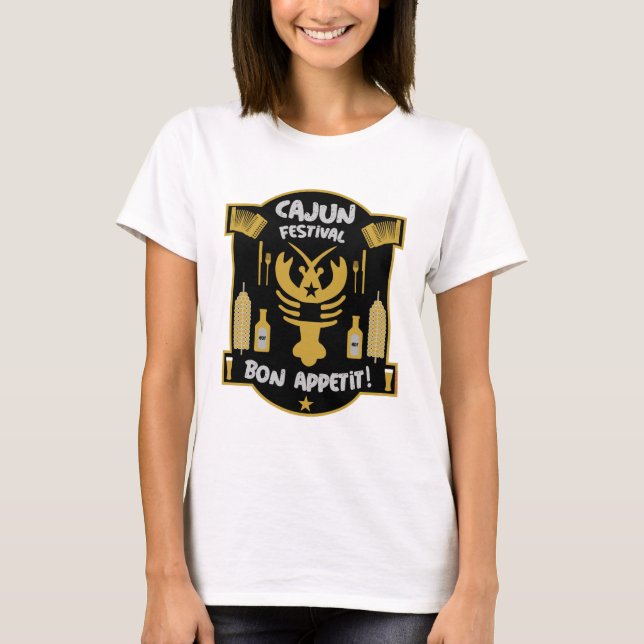 T-shirt Cajun Bayou de Louisiane (Devant)