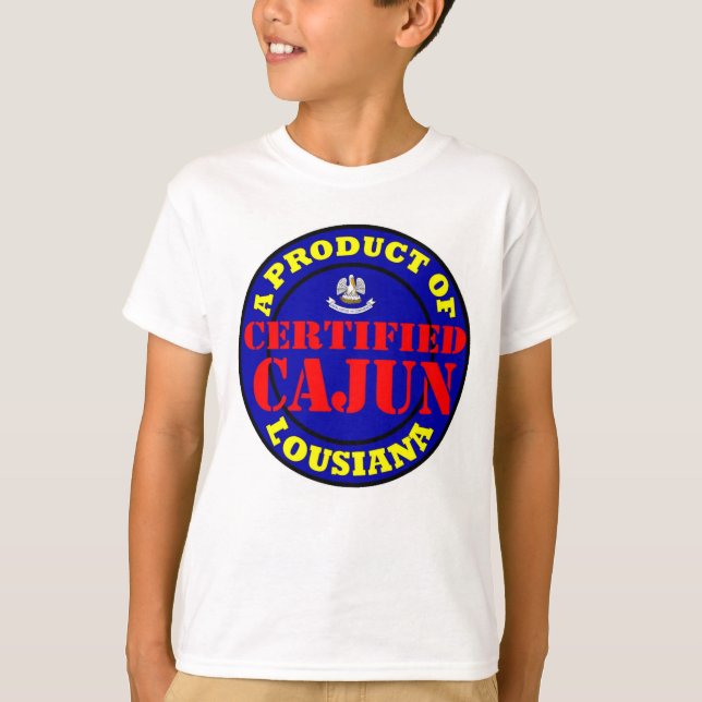 T-SHIRT CAJUN CERTIFIÉ (Devant)