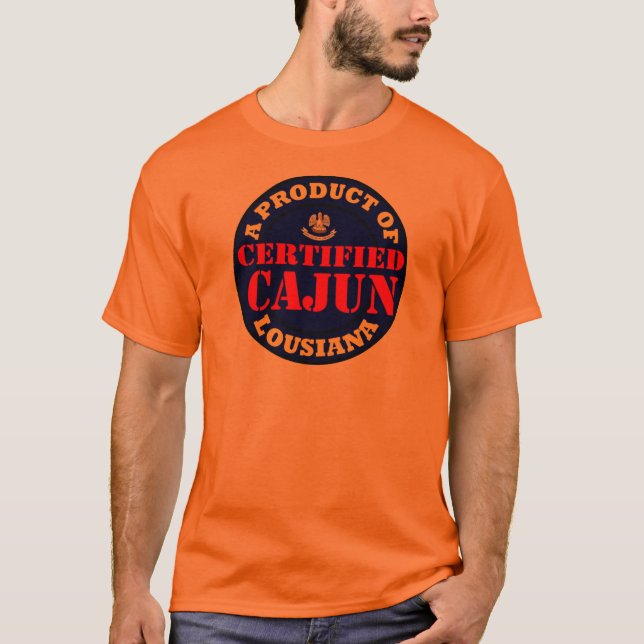 T-SHIRT CAJUN CERTIFIÉ (Devant)