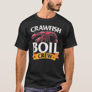 T-shirt Cajun Crawfish Boil Party Crawfish Crew Southern M