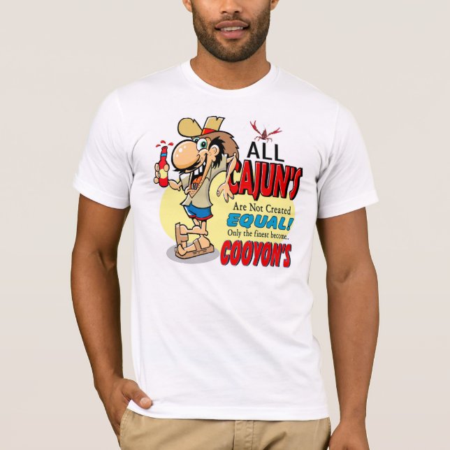 T-shirt Cajun fou (Devant)