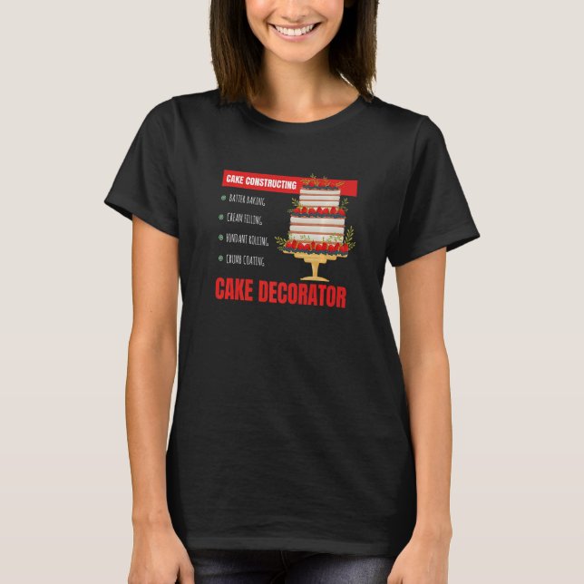 T-shirt Cake Constructing I Confectioner Cake Confectioner (Devant)