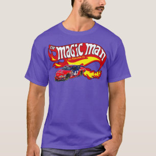T-shirt Cal Naughton Jr L'Homme Magique FLAMES CHAUDES