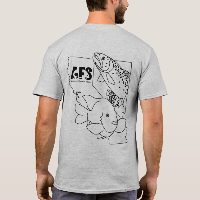 T-shirt Cal-Neva AFS Connecter la conférence de mosaïque (Dos)