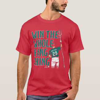 T-shirt Cal Raleigh remporte tout le truc de Seattle Baseb