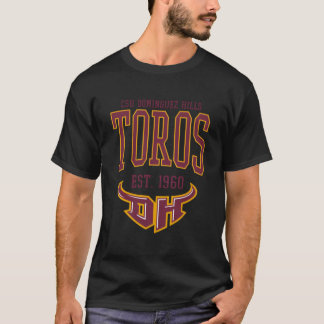 T-shirt Cal State Dominguez Hills Csudh Toros Est Date