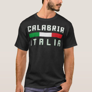 T-shirt Calabre Italia Italie Design de typographie
