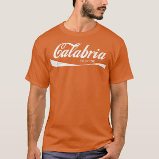 T-shirt Calabre Regione Italia Retro Design