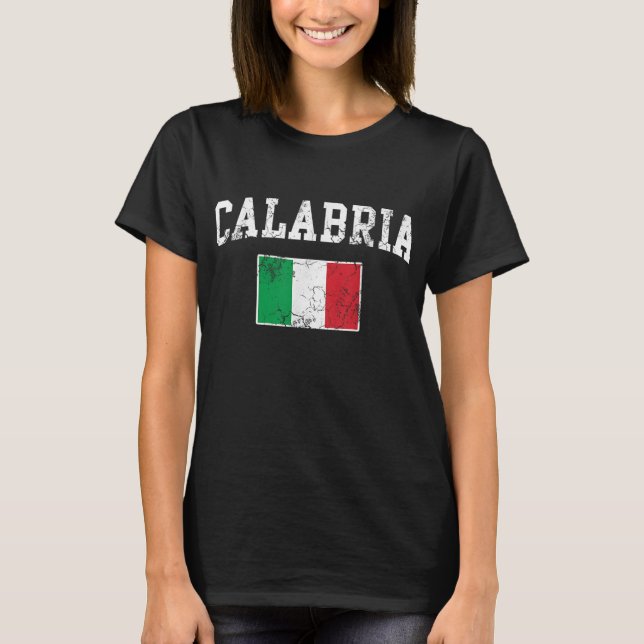 T-shirt Calabria Italy (Devant)