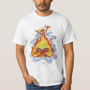 T-shirt Calcifer feu mignon