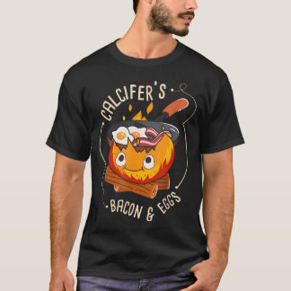 T-shirt Calcifers Bacon And Egg I Cuisine de Camping I