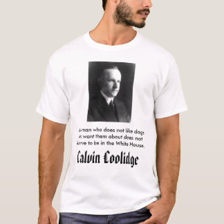 T-shirt calcool, Calvin Coolidge