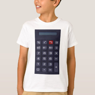 T-shirt calculatrice