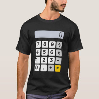 T-shirt Calculatrice Costume Halloween Faire semblant Je S