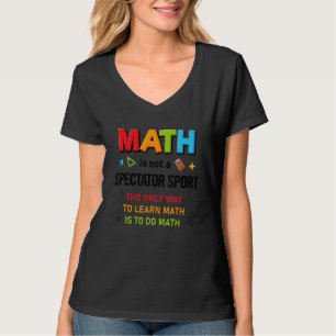 T-shirt Calculatrice de jour mathématique Numéro Apprentis