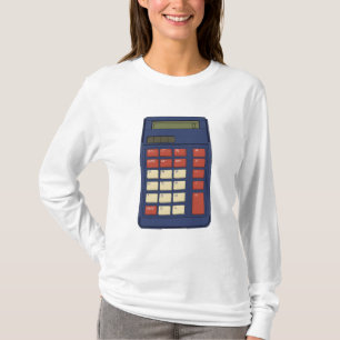 T-shirt Calculatrice des années 80 90 Math School Nostalgi